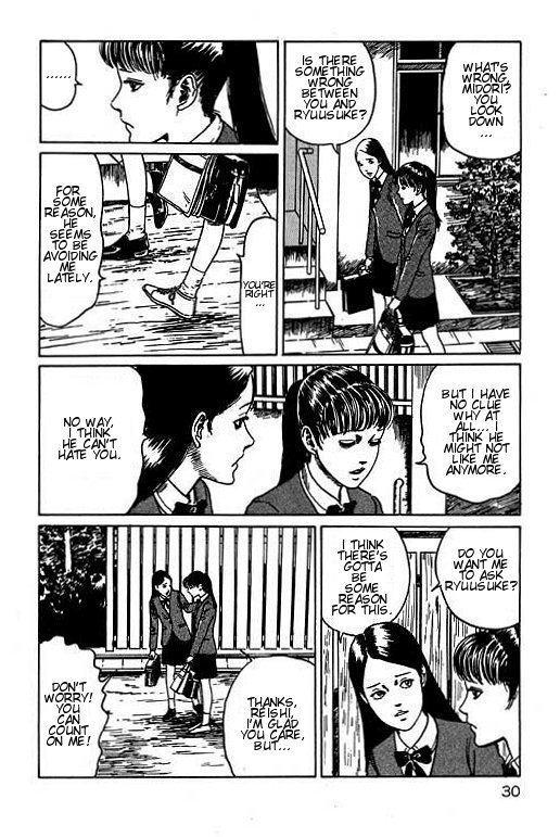 Itou Junji Kyoufu Manga Collection Chapter 15.1 page 31 - Vol.15 Chapter 1: The Intersection's Pretty Boy