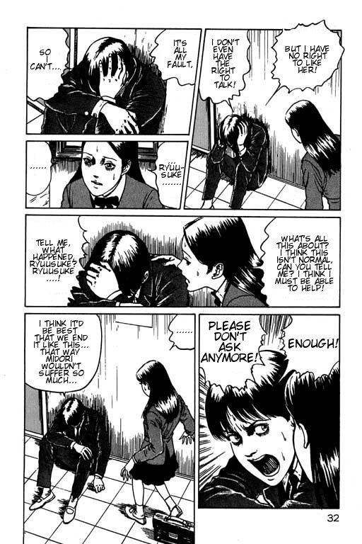 Itou Junji Kyoufu Manga Collection Chapter 15.1 page 33 - Vol.15 Chapter 1: The Intersection's Pretty Boy