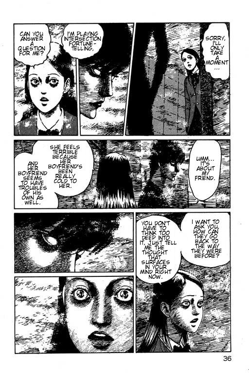 Itou Junji Kyoufu Manga Collection Chapter 15.1 page 37 - Vol.15 Chapter 1: The Intersection's Pretty Boy