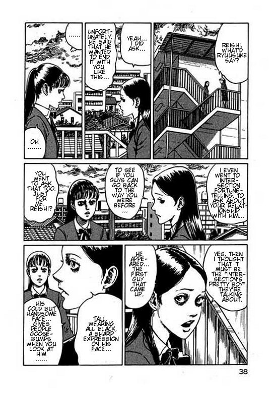 Itou Junji Kyoufu Manga Collection Chapter 15.1 page 39 - Vol.15 Chapter 1: The Intersection's Pretty Boy