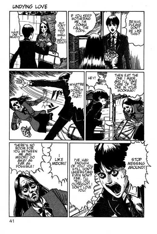 Itou Junji Kyoufu Manga Collection Chapter 15.1 page 42 - Vol.15 Chapter 1: The Intersection's Pretty Boy