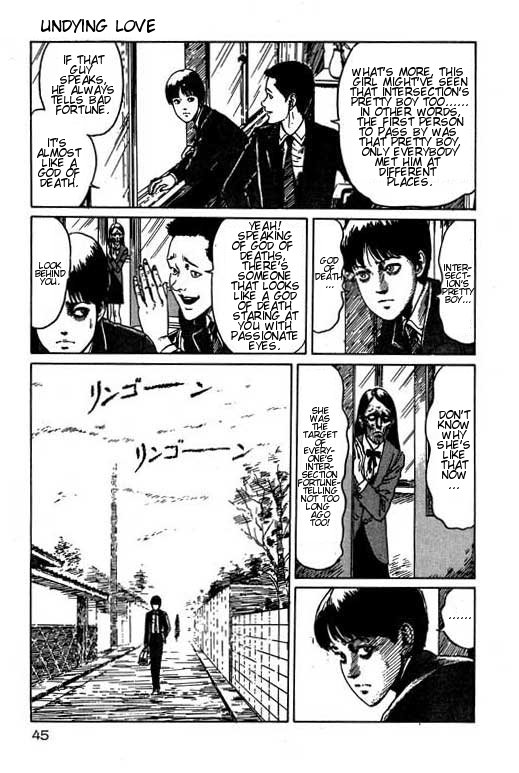 Itou Junji Kyoufu Manga Collection Chapter 15.1 page 46 - Vol.15 Chapter 1: The Intersection's Pretty Boy