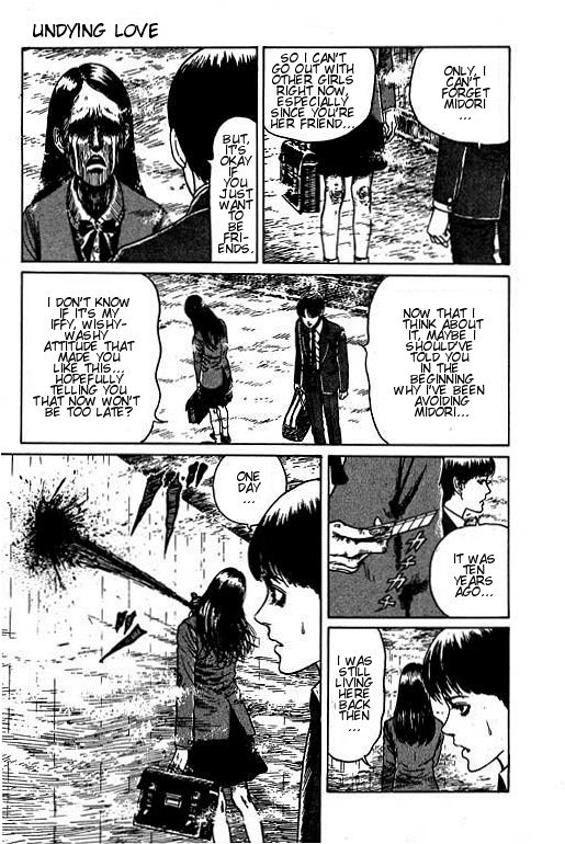 Itou Junji Kyoufu Manga Collection Chapter 15.1 page 48 - Vol.15 Chapter 1: The Intersection's Pretty Boy