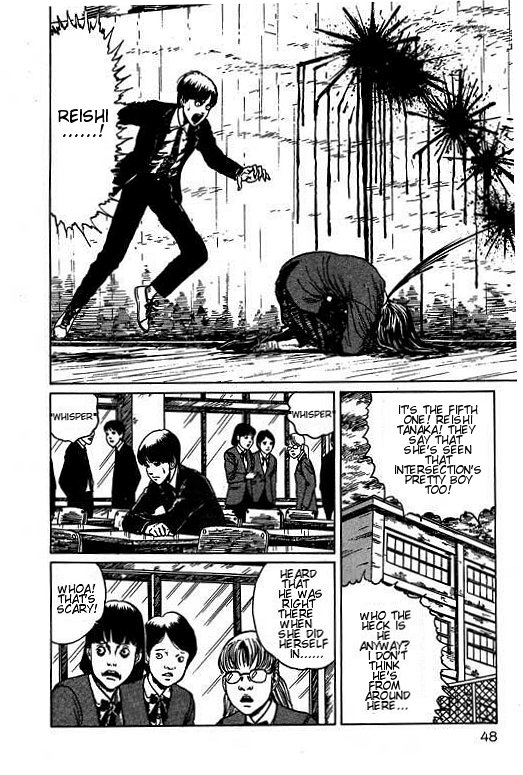 Itou Junji Kyoufu Manga Collection Chapter 15.1 page 49 - Vol.15 Chapter 1: The Intersection's Pretty Boy