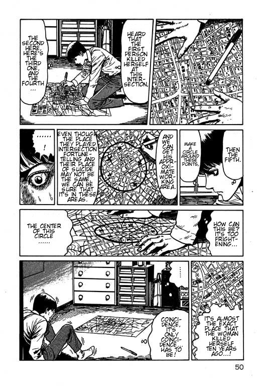 Itou Junji Kyoufu Manga Collection Chapter 15.1 page 51 - Vol.15 Chapter 1: The Intersection's Pretty Boy