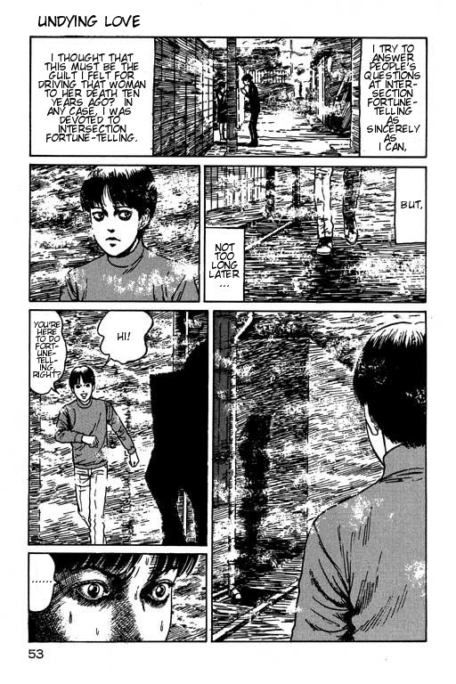 Itou Junji Kyoufu Manga Collection Chapter 15.1 page 54 - Vol.15 Chapter 1: The Intersection's Pretty Boy