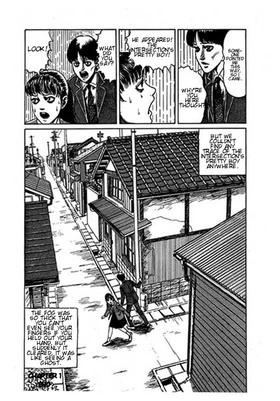 Itou Junji Kyoufu Manga Collection Chapter 15.1 page 69 - Vol.15 Chapter 1: The Intersection's Pretty Boy