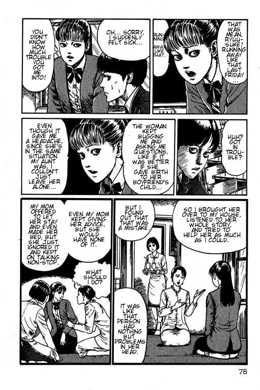 Itou Junji Kyoufu Manga Collection Chapter 15.2 page 10 - Vol.15 Chapter 2: The Troubled Woman