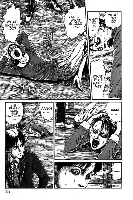 Itou Junji Kyoufu Manga Collection Chapter 15.2 page 21 - Vol.15 Chapter 2: The Troubled Woman