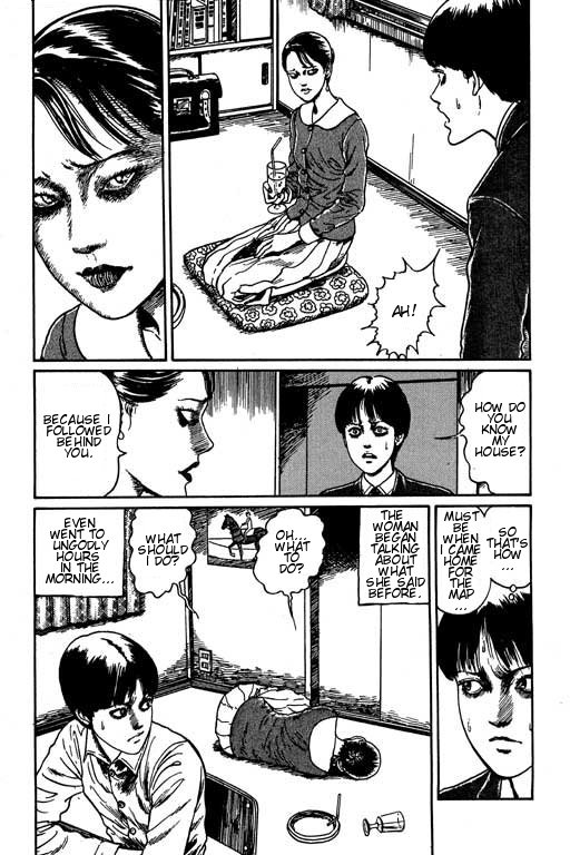 Itou Junji Kyoufu Manga Collection Chapter 15.2 page 23 - Vol.15 Chapter 2: The Troubled Woman