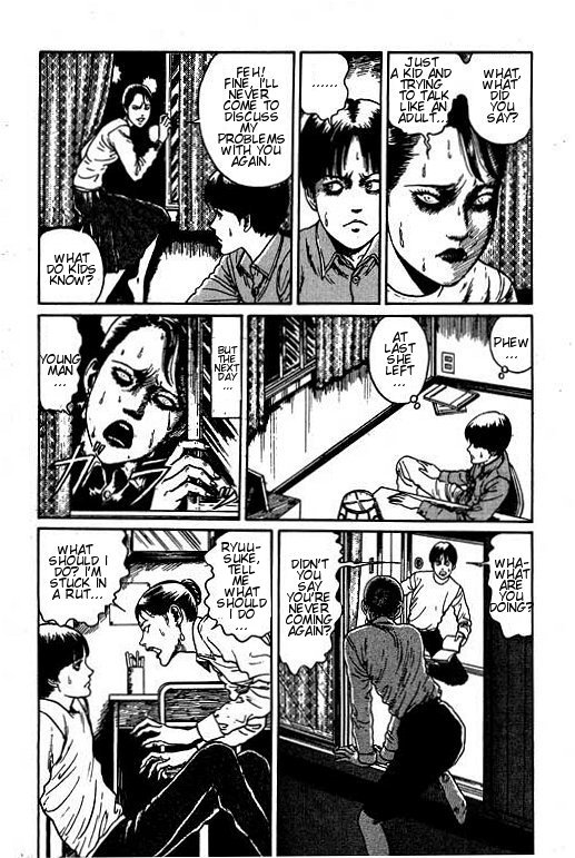 Itou Junji Kyoufu Manga Collection Chapter 15.2 page 26 - Vol.15 Chapter 2: The Troubled Woman
