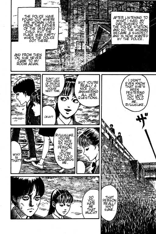 Itou Junji Kyoufu Manga Collection Chapter 15.2 page 32 - Vol.15 Chapter 2: The Troubled Woman