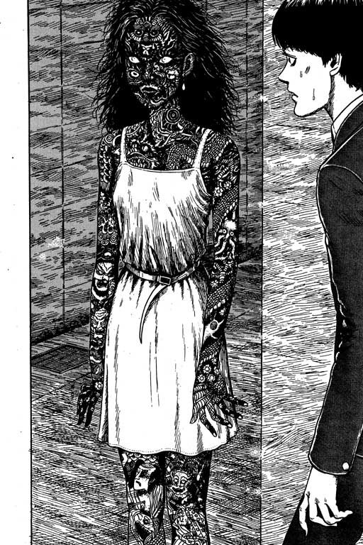 Itou Junji Kyoufu Manga Collection Chapter 15.2 page 34 - Vol.15 Chapter 2: The Troubled Woman