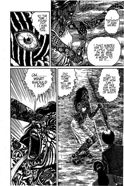 Itou Junji Kyoufu Manga Collection Chapter 15.2 page 36 - Vol.15 Chapter 2: The Troubled Woman