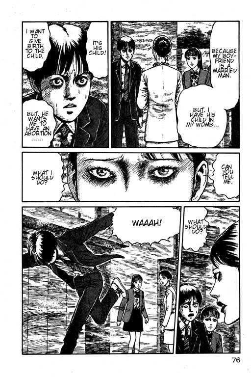Itou Junji Kyoufu Manga Collection Chapter 15.2 page 8 - Vol.15 Chapter 2: The Troubled Woman