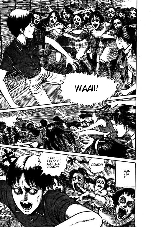Itou Junji Kyoufu Manga Collection Chapter 15.3 page 33 - Vol.15 Chapter 3: Shadow