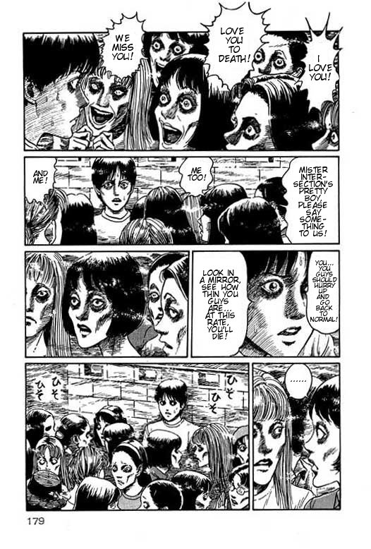 Itou Junji Kyoufu Manga Collection Chapter 15.4 page 21 - Vol.15 Chapter 4: Night of Screams