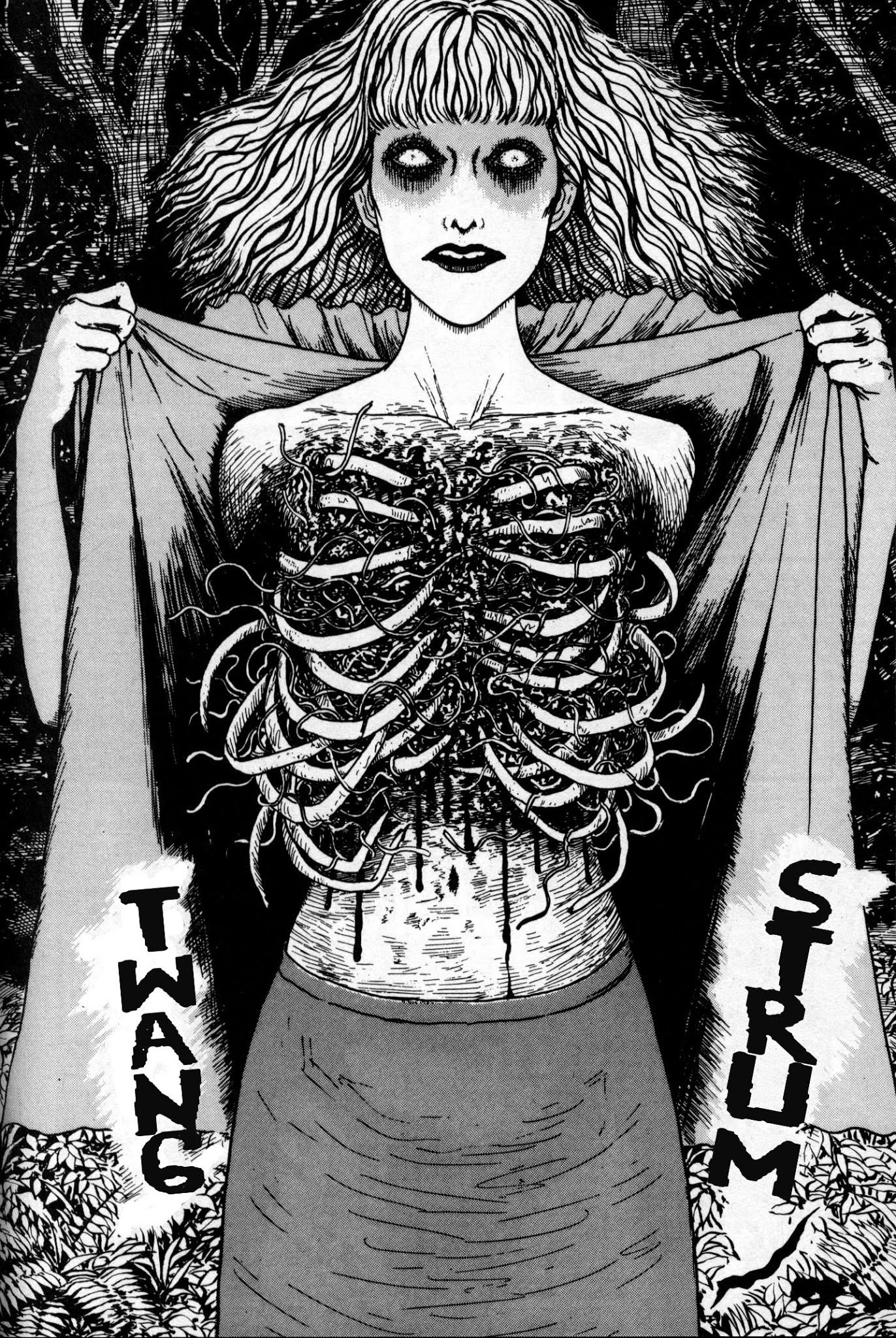 Itou Junji Kyoufu Manga Collection Chapter 15.5-1 page 28 - Vol.15 Chapter 5.1: Ribs Woman