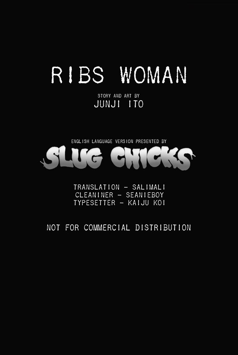 Itou Junji Kyoufu Manga Collection Chapter 15.5-1 page 33 - Vol.15 Chapter 5.1: Ribs Woman