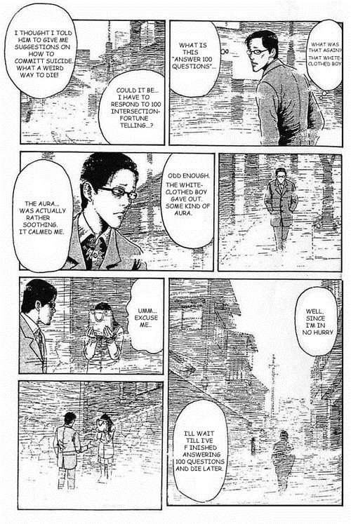 Itou Junji Kyoufu Manga Collection Chapter 15.5 page 15 - Vol.15 Chapter 5: Sequel: The White Clothed Pretty Boy