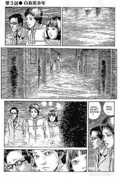 Itou Junji Kyoufu Manga Collection Chapter 15.5 page 21 - Vol.15 Chapter 5: Sequel: The White Clothed Pretty Boy