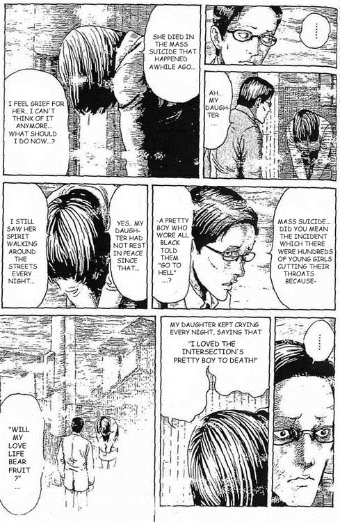 Itou Junji Kyoufu Manga Collection Chapter 15.5 page 5 - Vol.15 Chapter 5: Sequel: The White Clothed Pretty Boy