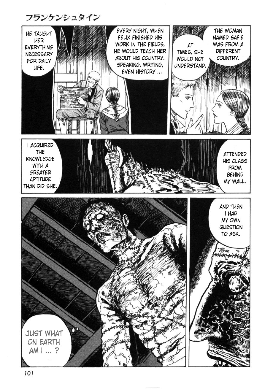 Itou Junji Kyoufu Manga Collection Chapter 16.1 page 103 - Vol.16 Chapter 1: Frankenstein