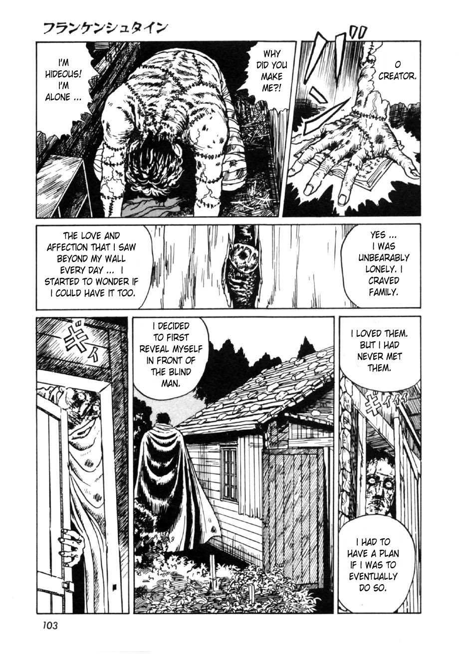 Itou Junji Kyoufu Manga Collection Chapter 16.1 page 105 - Vol.16 Chapter 1: Frankenstein