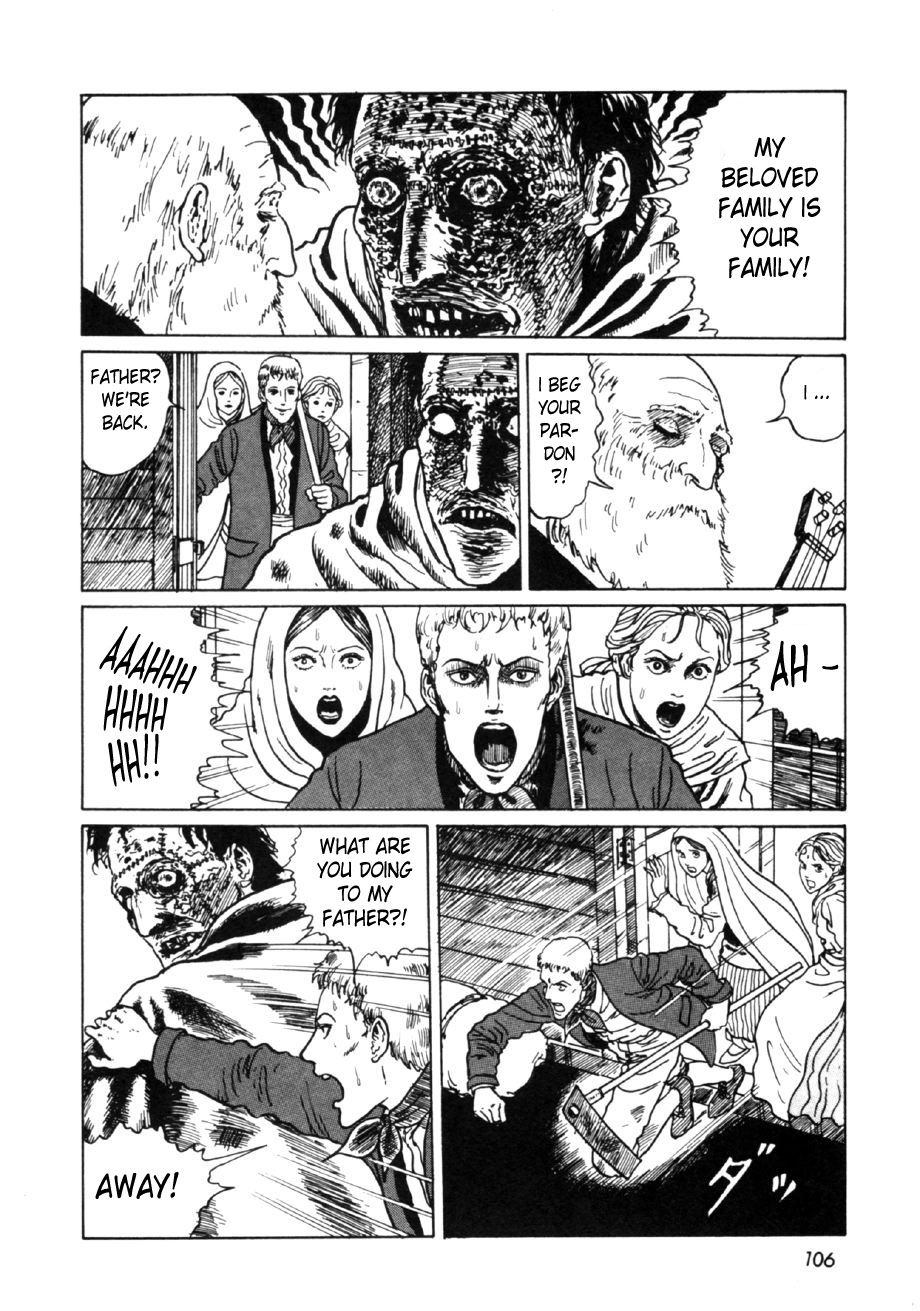 Itou Junji Kyoufu Manga Collection Chapter 16.1 page 108 - Vol.16 Chapter 1: Frankenstein