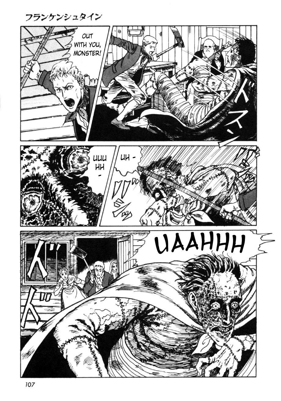 Itou Junji Kyoufu Manga Collection Chapter 16.1 page 109 - Vol.16 Chapter 1: Frankenstein