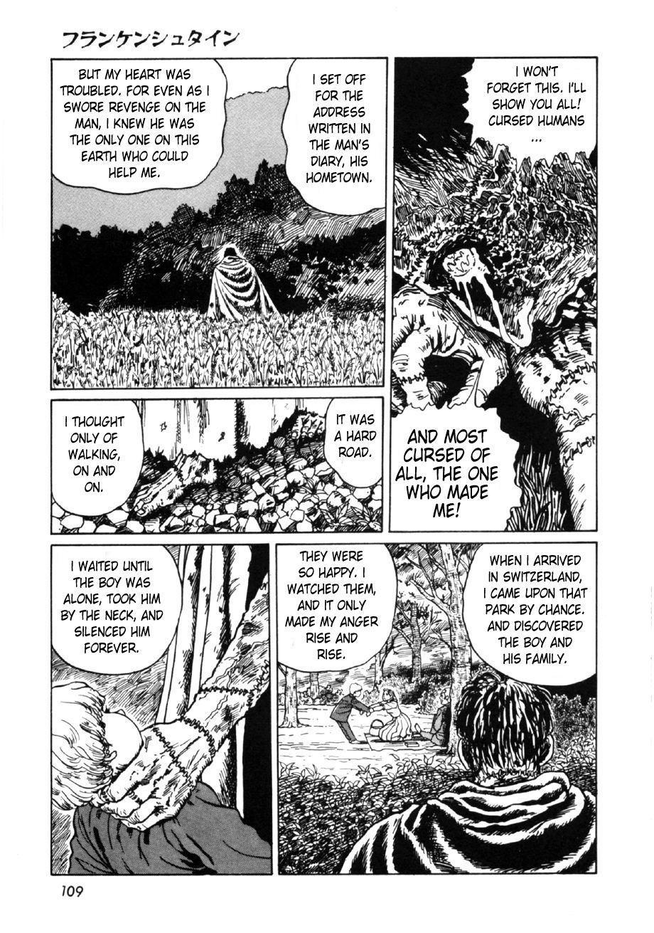 Itou Junji Kyoufu Manga Collection Chapter 16.1 page 111 - Vol.16 Chapter 1: Frankenstein