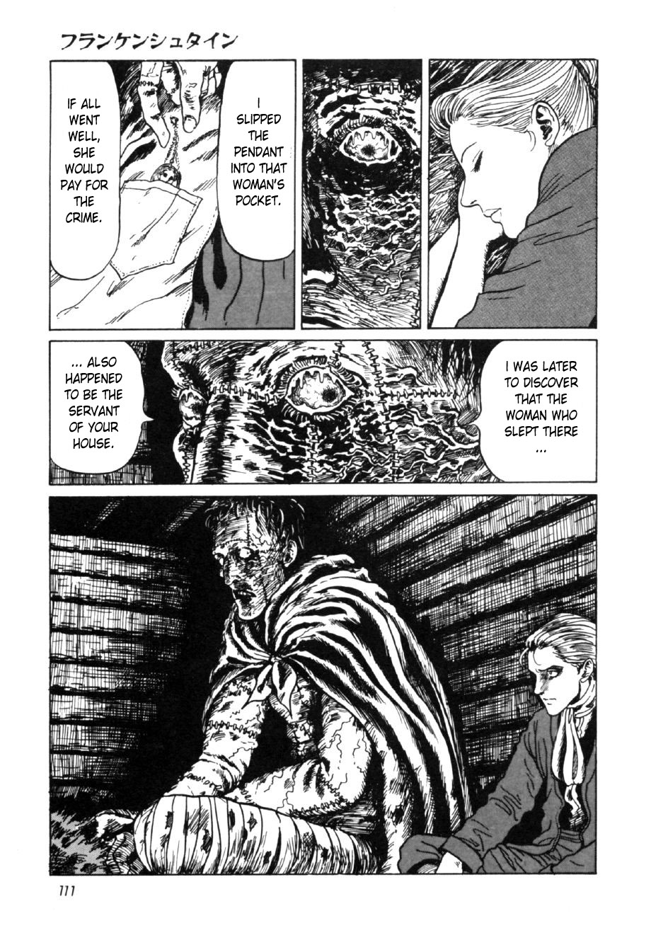 Itou Junji Kyoufu Manga Collection Chapter 16.1 page 113 - Vol.16 Chapter 1: Frankenstein