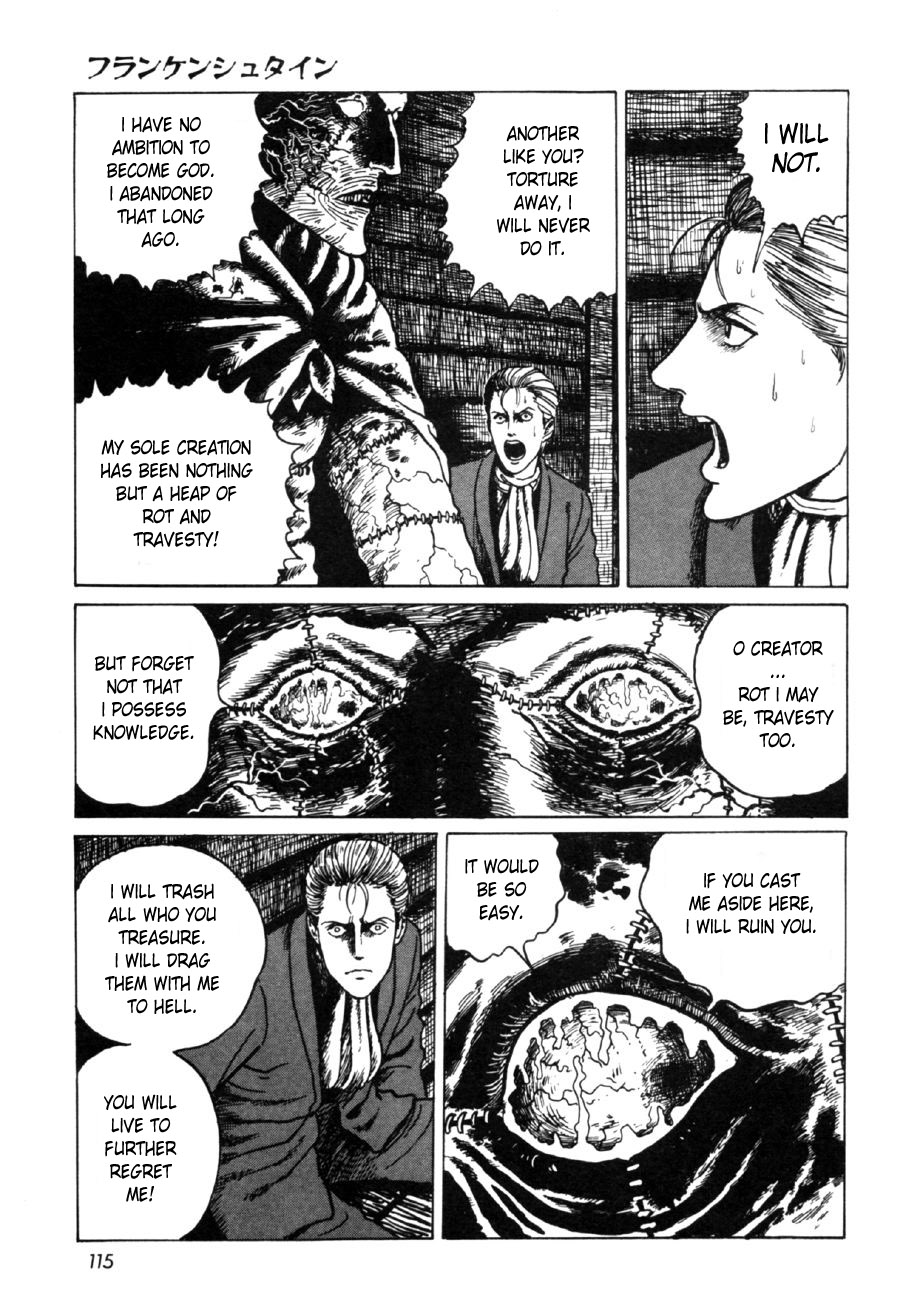 Itou Junji Kyoufu Manga Collection Chapter 16.1 page 117 - Vol.16 Chapter 1: Frankenstein