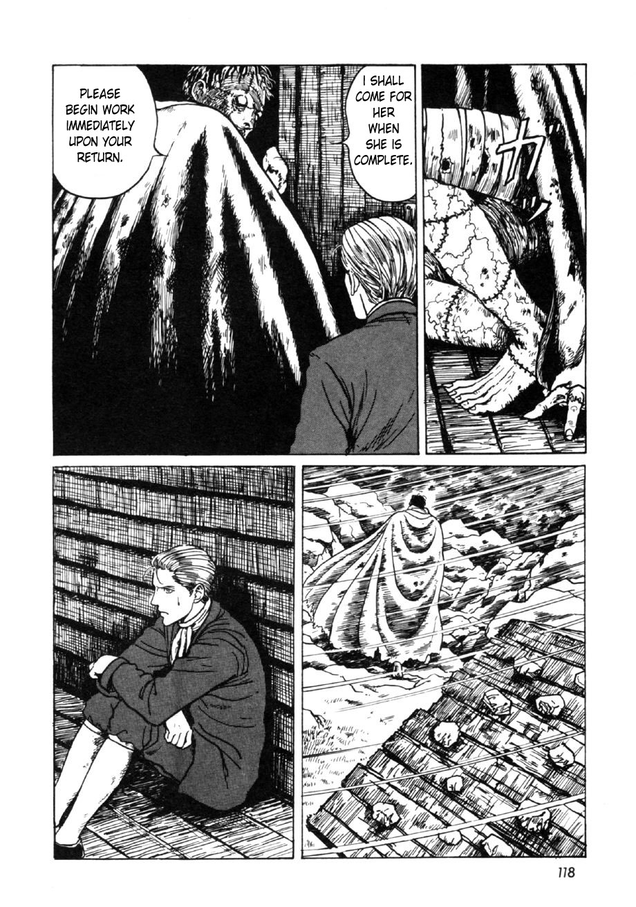 Itou Junji Kyoufu Manga Collection Chapter 16.1 page 120 - Vol.16 Chapter 1: Frankenstein