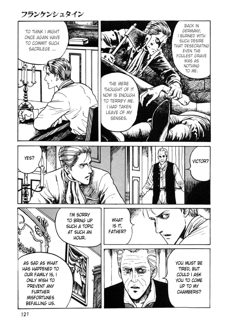 Itou Junji Kyoufu Manga Collection Chapter 16.1 page 123 - Vol.16 Chapter 1: Frankenstein
