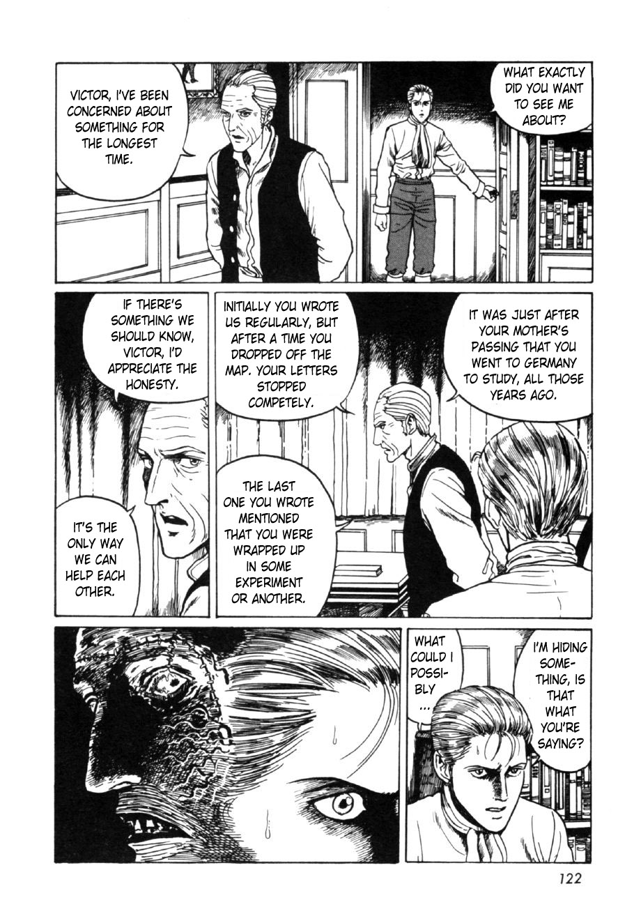 Itou Junji Kyoufu Manga Collection Chapter 16.1 page 124 - Vol.16 Chapter 1: Frankenstein