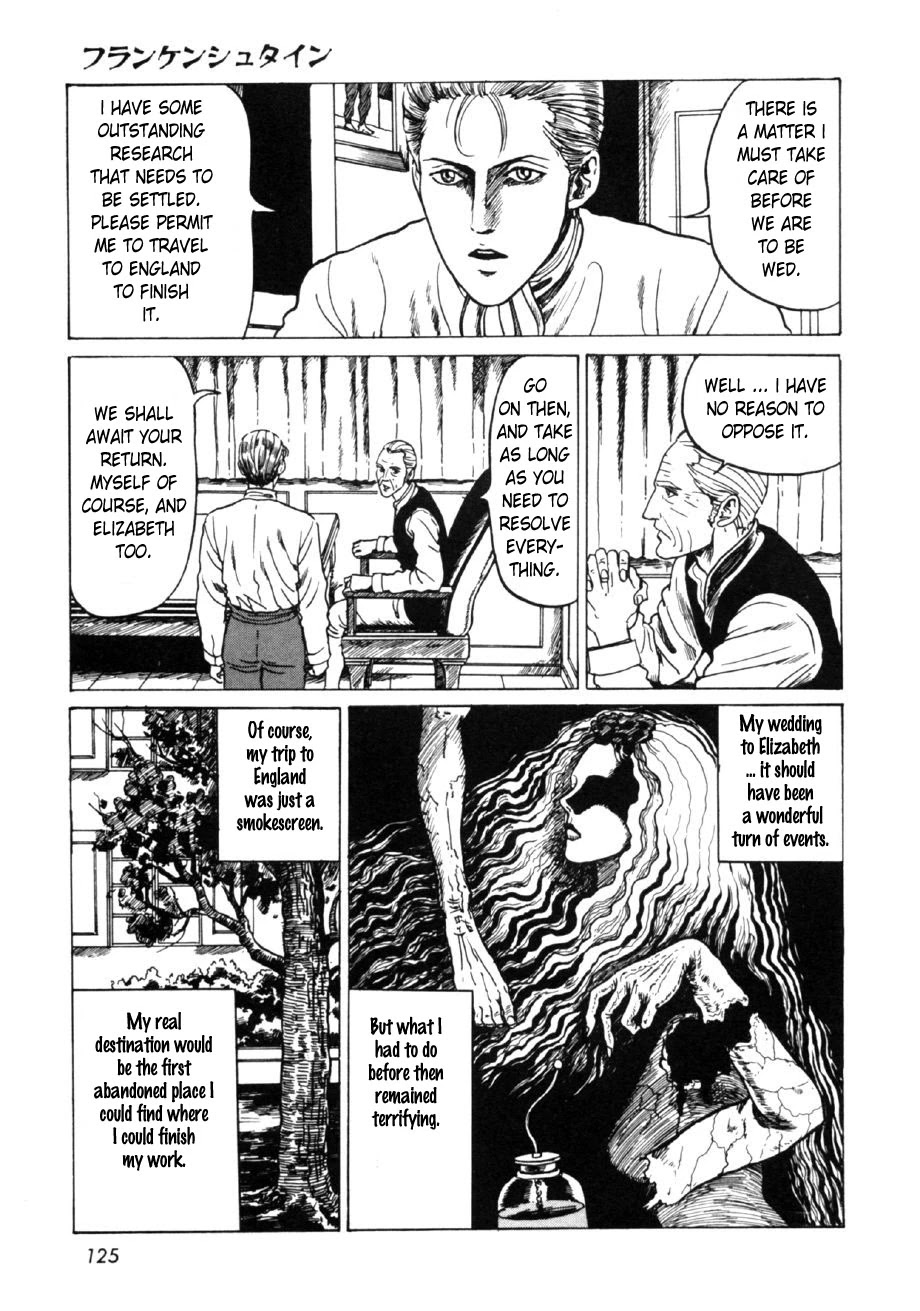 Itou Junji Kyoufu Manga Collection Chapter 16.1 page 127 - Vol.16 Chapter 1: Frankenstein