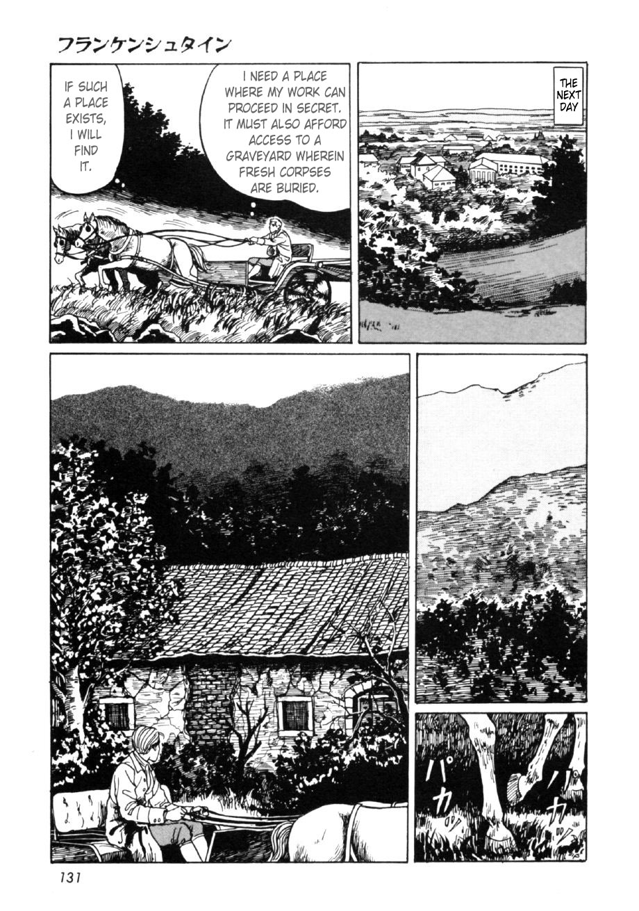 Itou Junji Kyoufu Manga Collection Chapter 16.1 page 133 - Vol.16 Chapter 1: Frankenstein