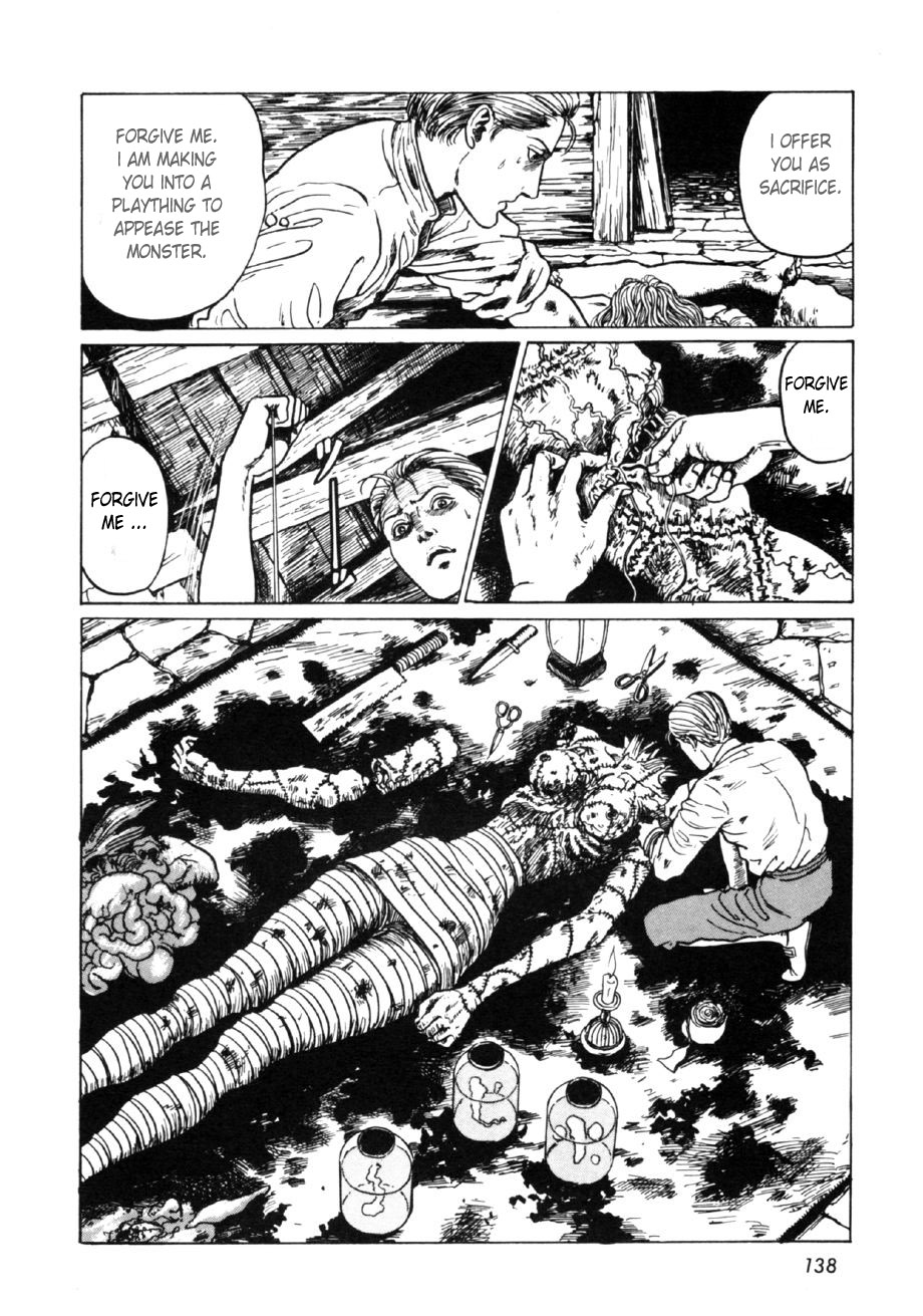 Itou Junji Kyoufu Manga Collection Chapter 16.1 page 140 - Vol.16 Chapter 1: Frankenstein