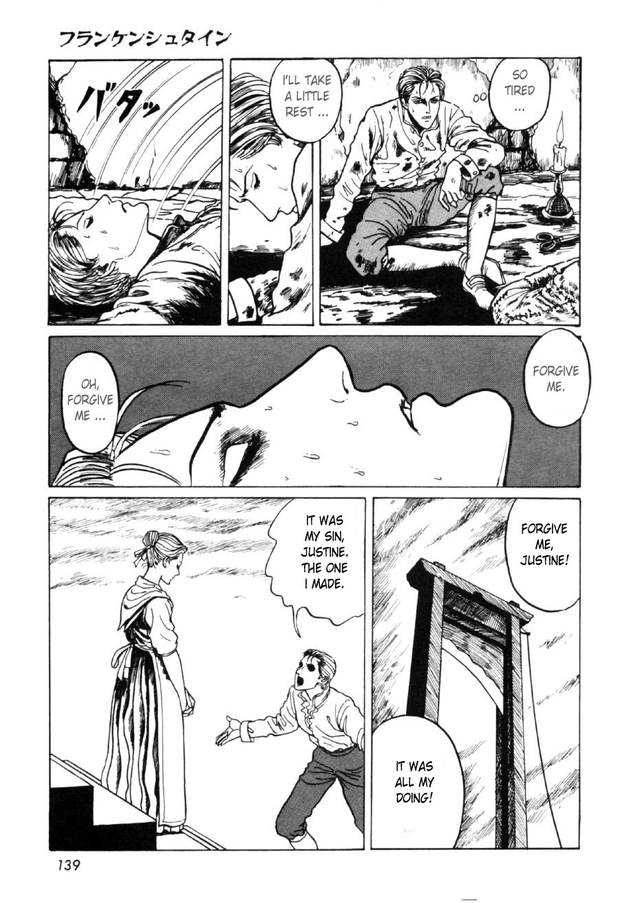Itou Junji Kyoufu Manga Collection Chapter 16.1 page 141 - Vol.16 Chapter 1: Frankenstein