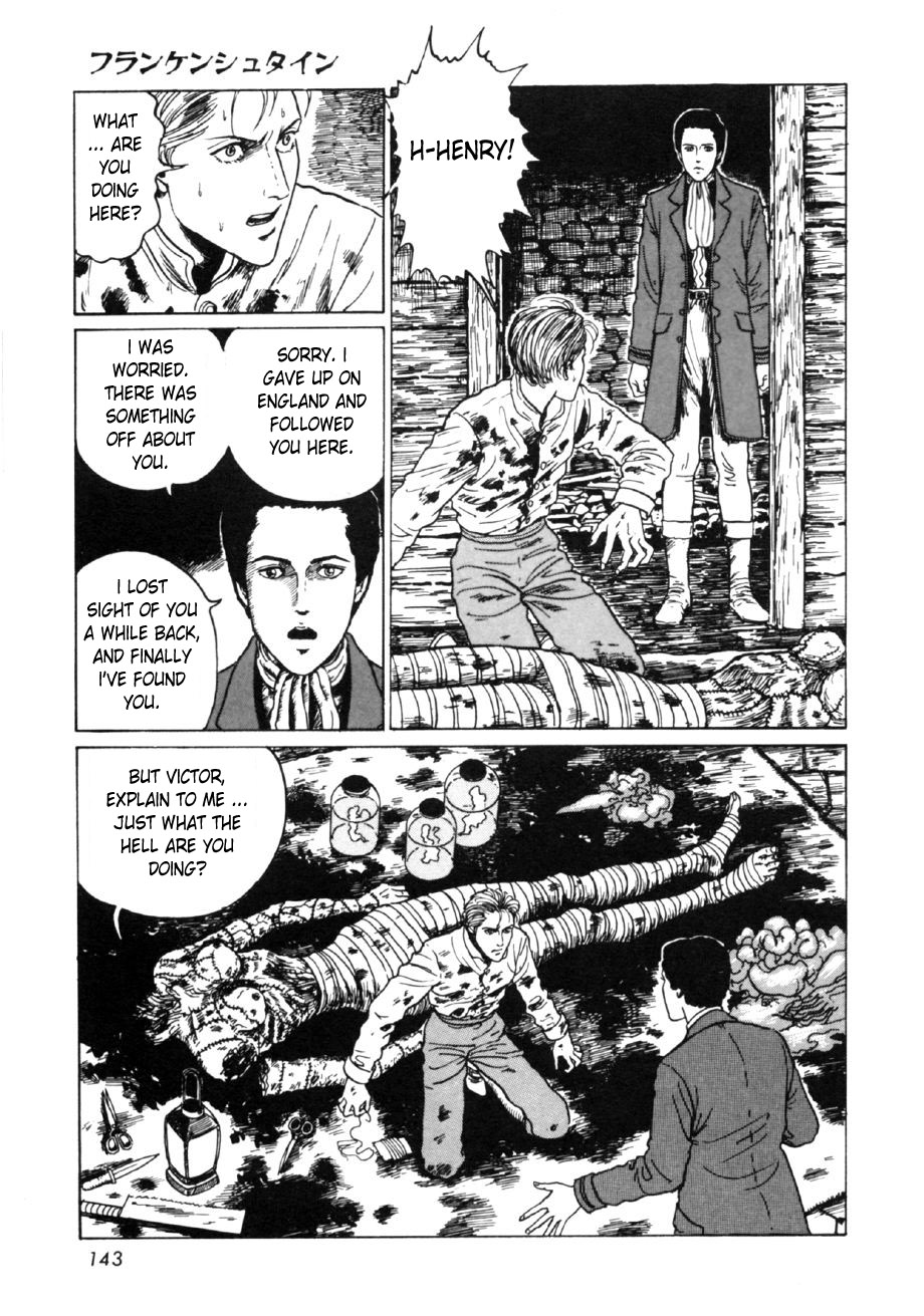 Itou Junji Kyoufu Manga Collection Chapter 16.1 page 145 - Vol.16 Chapter 1: Frankenstein