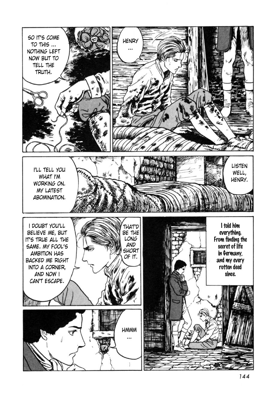 Itou Junji Kyoufu Manga Collection Chapter 16.1 page 146 - Vol.16 Chapter 1: Frankenstein