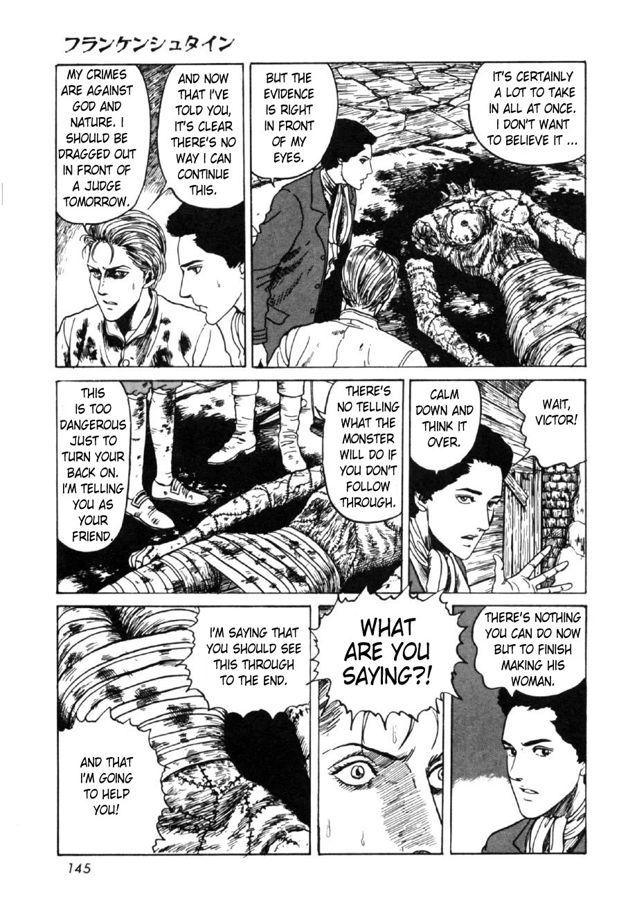 Itou Junji Kyoufu Manga Collection Chapter 16.1 page 147 - Vol.16 Chapter 1: Frankenstein