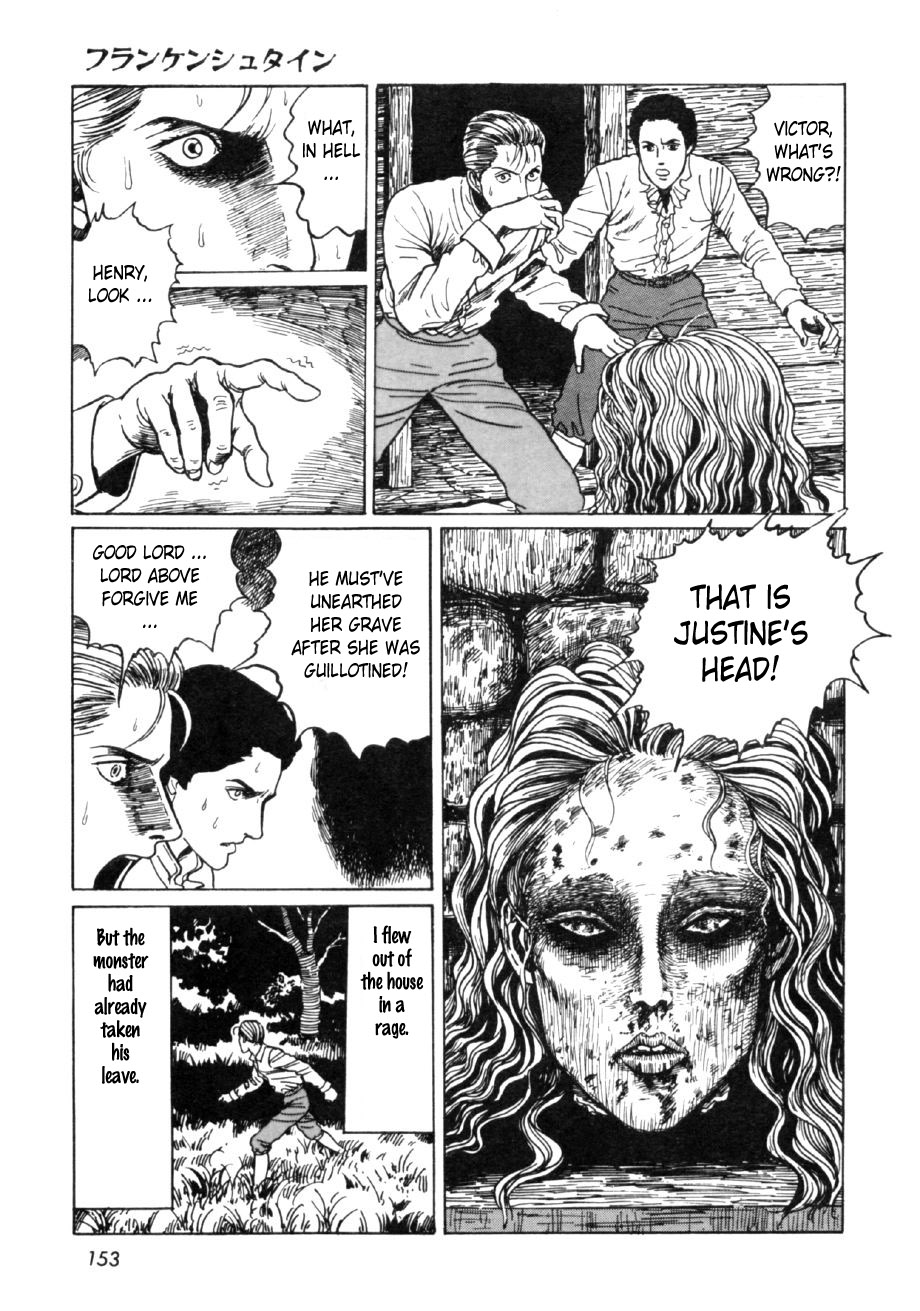 Itou Junji Kyoufu Manga Collection Chapter 16.1 page 155 - Vol.16 Chapter 1: Frankenstein
