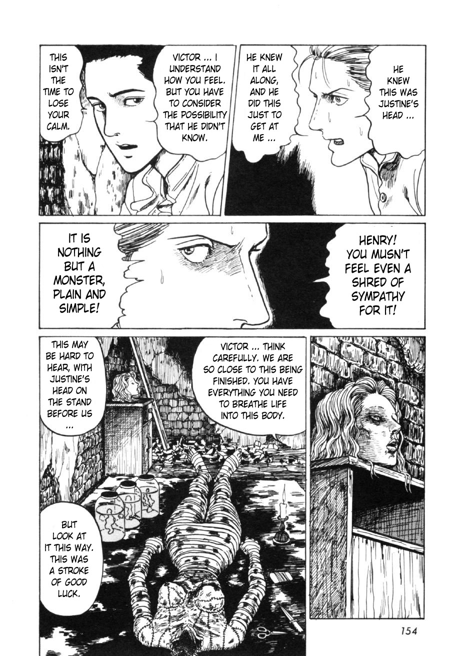 Itou Junji Kyoufu Manga Collection Chapter 16.1 page 156 - Vol.16 Chapter 1: Frankenstein