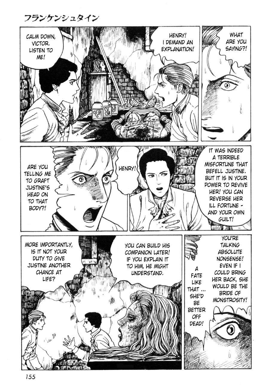 Itou Junji Kyoufu Manga Collection Chapter 16.1 page 157 - Vol.16 Chapter 1: Frankenstein