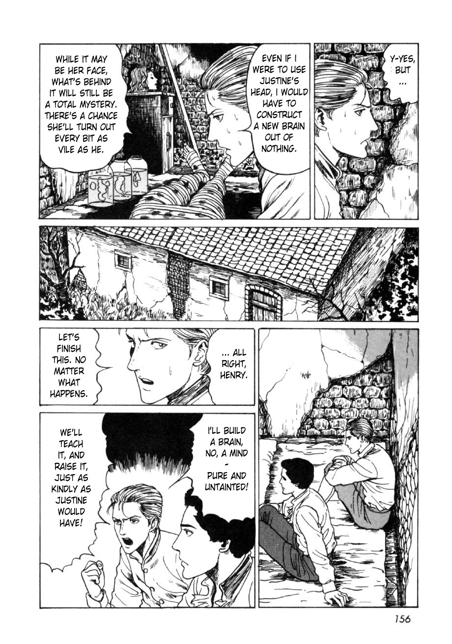 Itou Junji Kyoufu Manga Collection Chapter 16.1 page 158 - Vol.16 Chapter 1: Frankenstein