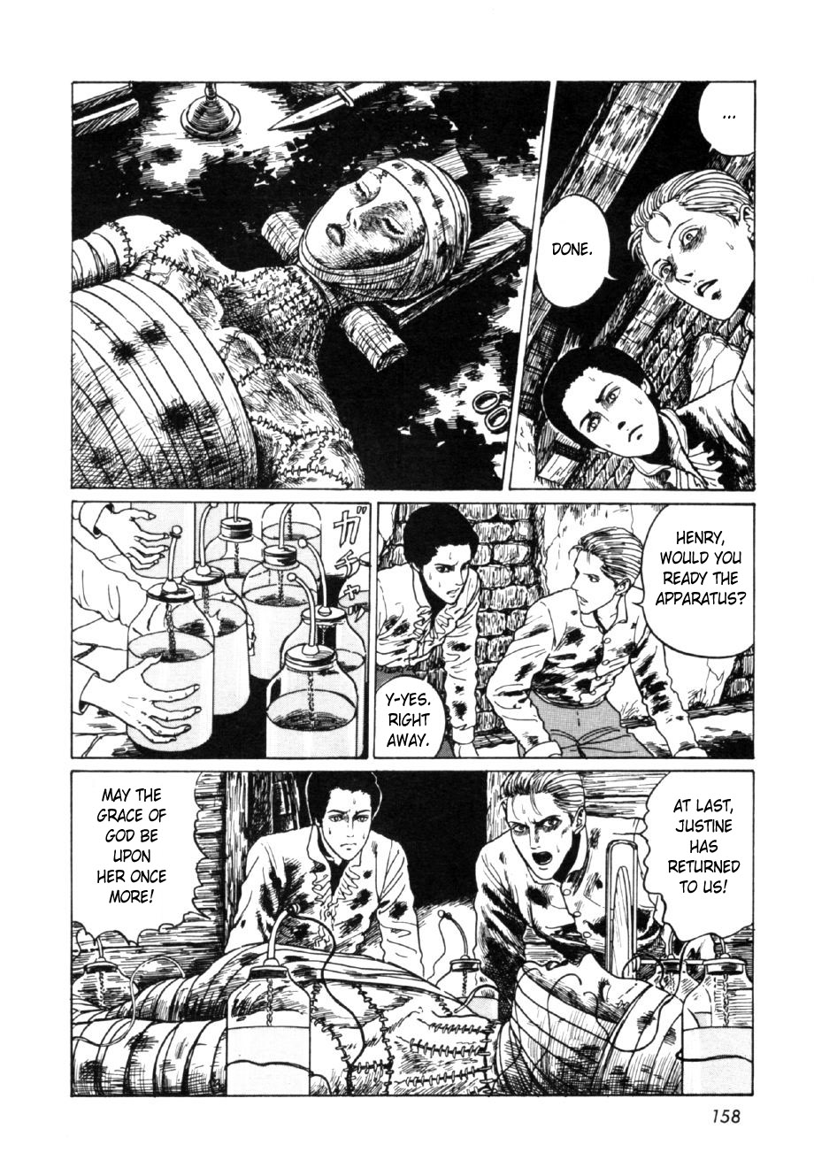 Itou Junji Kyoufu Manga Collection Chapter 16.1 page 160 - Vol.16 Chapter 1: Frankenstein