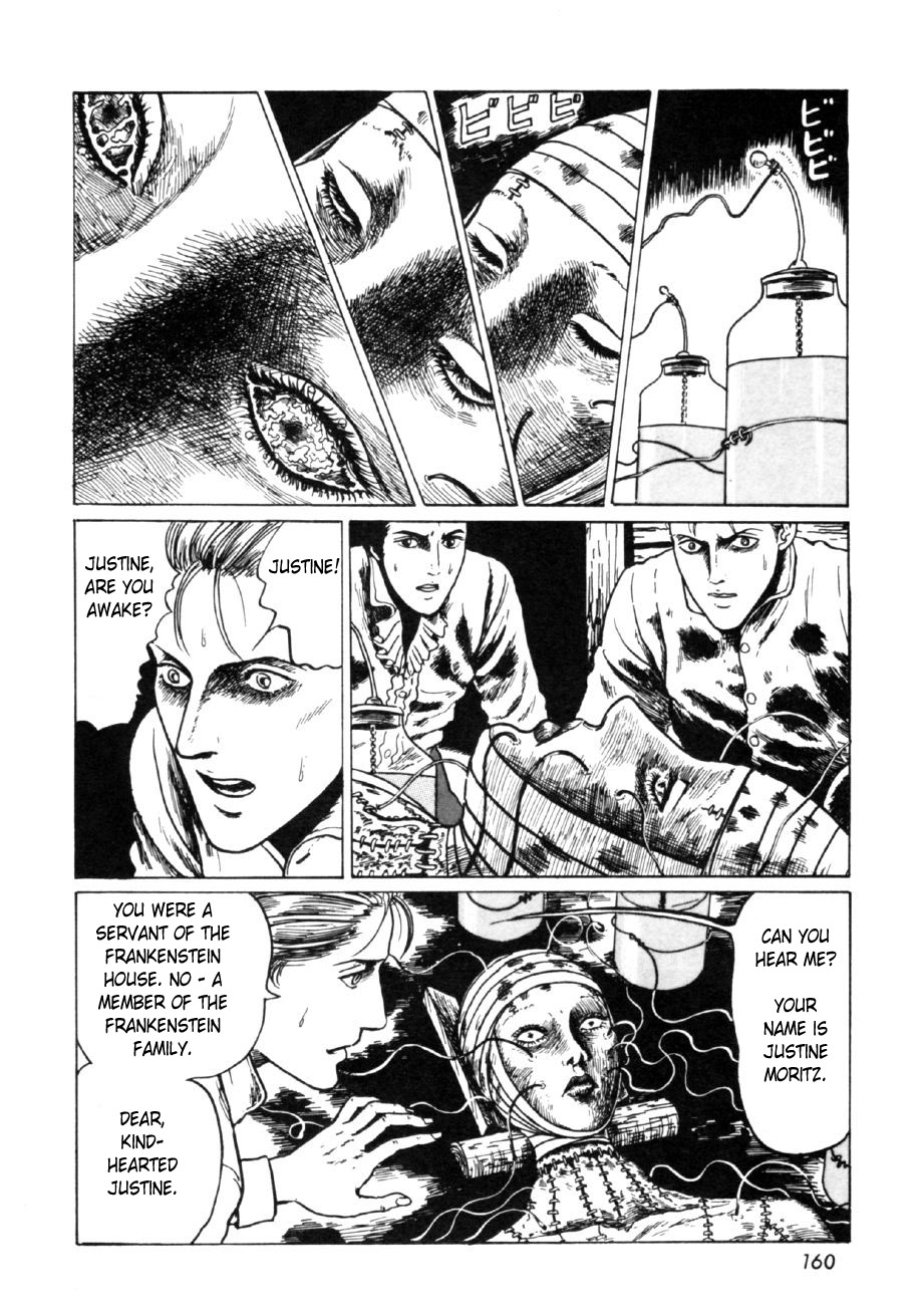 Itou Junji Kyoufu Manga Collection Chapter 16.1 page 162 - Vol.16 Chapter 1: Frankenstein