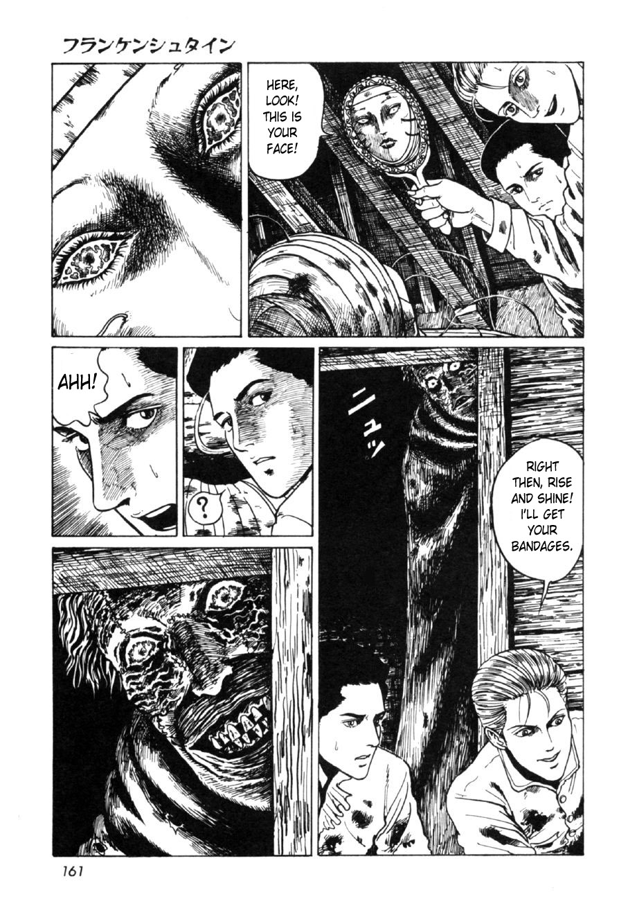 Itou Junji Kyoufu Manga Collection Chapter 16.1 page 163 - Vol.16 Chapter 1: Frankenstein
